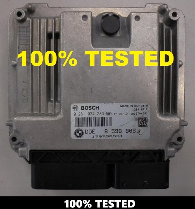 8598806 0281034283 Motorsteuergerät BMW 2.0 Diesel DDE8598806 – weitere Ansicht