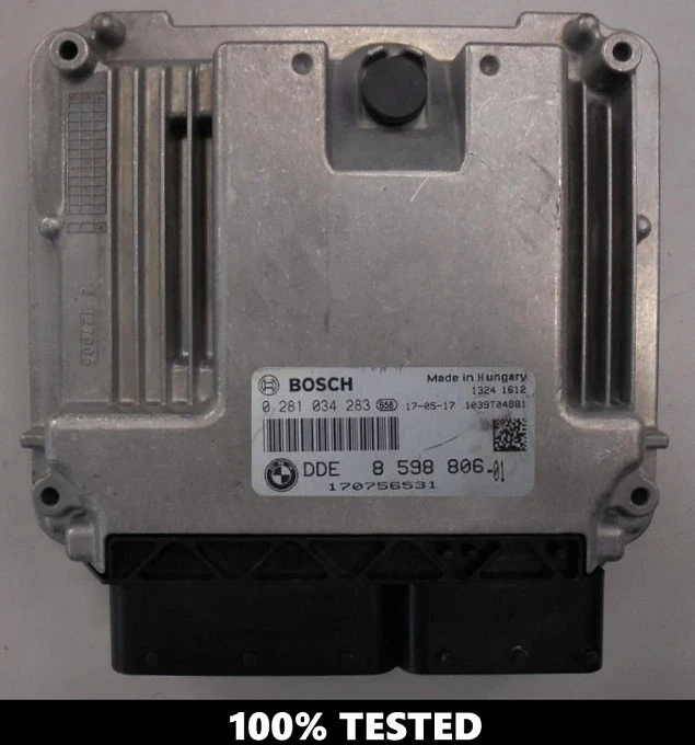 8598806 0281034283 Motorsteuergerät BMW 2.0 Diesel DDE8598806
