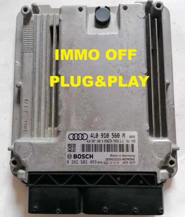 4L0910560M 0261S02493 centralina do motor Bosch Audi Q7 4.2