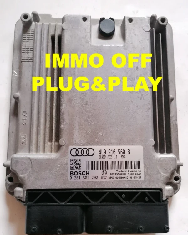4L0910560B 0261S02202 centralina motore Bosch MED9.1.1 Audi Q7 4.2 V8