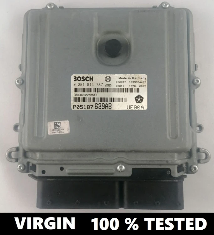 0281014787 P05187639AB VIRGIN sterownik silnika Dodge Nitro 2.8 CRD