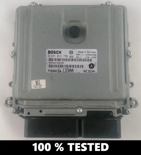 Sterownik silnika jeep wrangler 0281014750  P68034133AA  AEDA