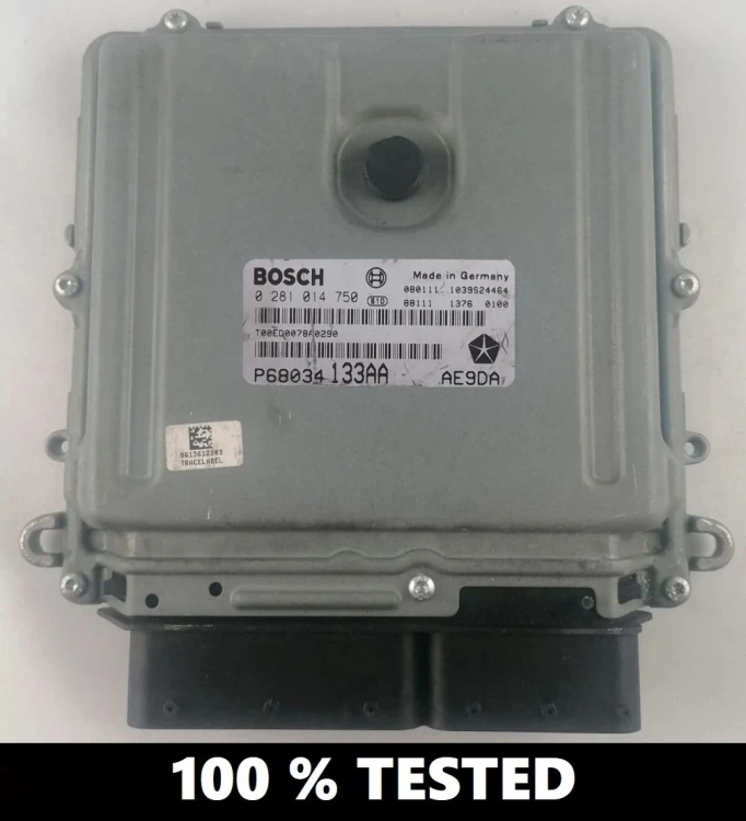 Sterownik silnika jeep wrangler 0281014750  P68034133AA  AEDA