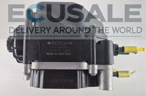 AdBlue-Pumpe Bosch 0444042031 / 05043818680 Denoxtronic 24V – Ansicht des Originalteile-Etiketts