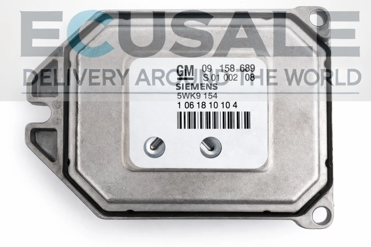 Calculateur moteur OPEL d’origine GM 09158689 Siemens 5WK9154 – version plus récente remplaçant l’ancien type