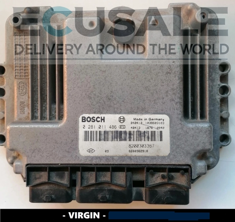 8200303367 - 0281011486  ecu VAN 3.0 DCI CALCULATEUR