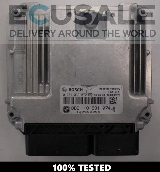 BMW DDE 8591074 Centralita de motor Bosch 0281032672 number 8591074