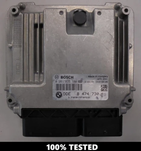 8474730 0281035188 centralina motore BMW 2.0 Diesel DDE8474730 F30 / F31 / F34 / F35