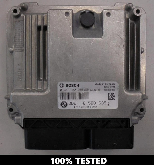 8588639 0281032209 centralina do motor BMW 2.0 Diesel DDE8588639 F10 / F11