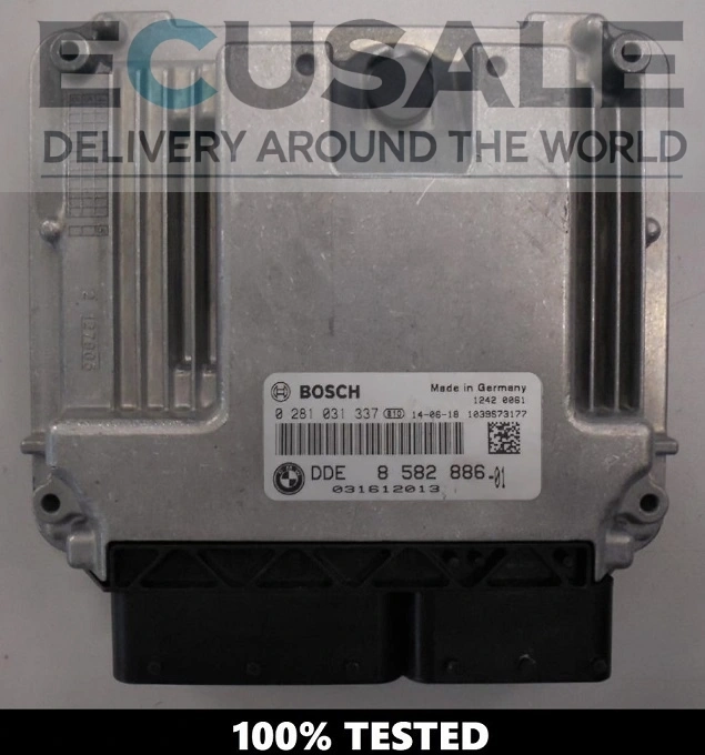BMW 2.0d Centralita de motor DDE 8582886 Bosch 0281031337