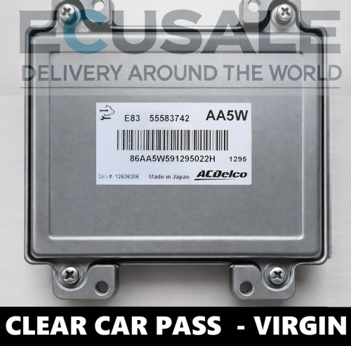 Calculateur moteur Opel Corsa D 1.2 A12XER 55583742 AA5W 12636386 VIRGIN