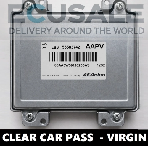 Calculateur moteur Opel Corsa D 1.2 A12XER 55583742 AAPV 12636386 VIRGIN