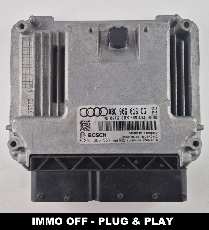 03C906016CG 0261S06551 Motorsteuergerät Bosch Audi A1 1.4 TSI