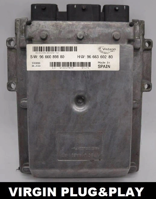 9666089880 9666360280 Motorsteuergerät Visteon Virgin Ducato Boxer Jumper 2.2
