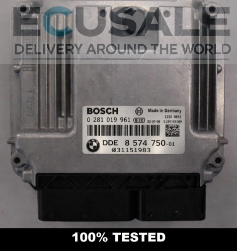 steuergerät Bosch 0281019961 BMW Serii 5 F10 F11 2.0 Diesel