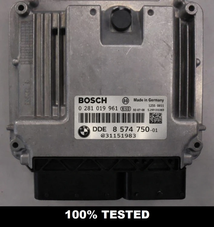 8574750 0281019961 centralina motore BMW 2.0 Diesel DDE8574750 F10 / F11