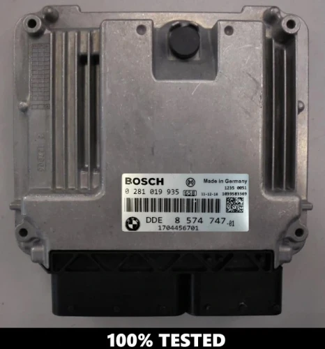 8574747 0281019935 Motorsteuergerät BMW 2.0 Diesel DDE8574747 F10 / F11