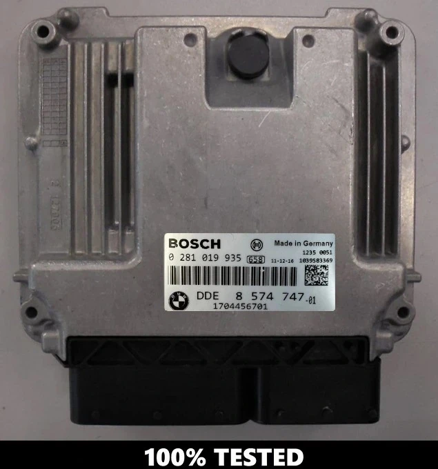 8574747 0281019935 centralina do motor BMW 2.0 Diesel DDE8574747 F10 / F11