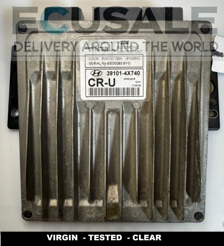 centralina do motor 391014X740 R0410G189A Hyundai Terracan 2.9 CRDi Diesel VIRGIN
