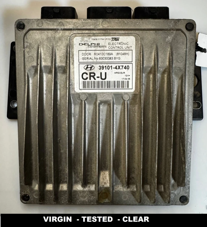 centralina motore 391014X740 R0410G189A Hyundai Terracan 2.9 CRDi Diesel VIRGIN