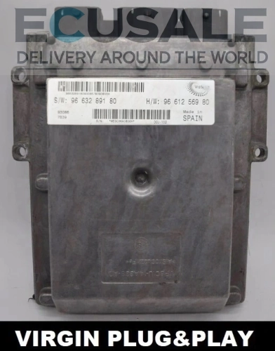 Centralita de motor 9661256980 9663289180 Visteon VIRGIN Plug&amp;amp;amp;Play Ducato Boxer Jumper