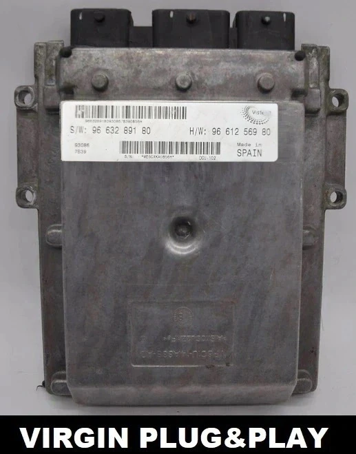 9663289180 9661256980 centralina do motor Visteon Virgin Ducato Boxer Jumper 2.2