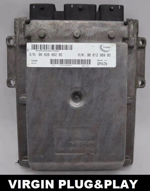 9662666280 9661256980 Motorsteuergerät Visteon Virgin Ducato Boxer Jumper 2.2