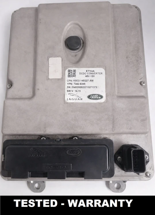 K8D2-14B227-AM convertitore DC/DC 48V–12V Land Rover MHEV