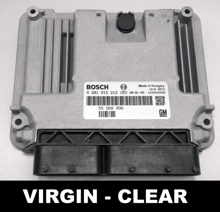 55568896 0281015212 ECU Saab 9-3 II 1.9 Twin Turbo diesel Z19DTR EDC16C39 CLEAR - pronto per la programmazione