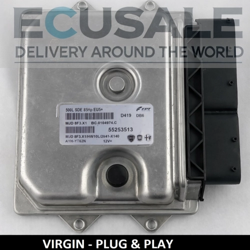 Centralita motor 55253513 MJD 8F3.X1 ECU FIAT 500L 1.3 Multijet Diesel 85HP EU5