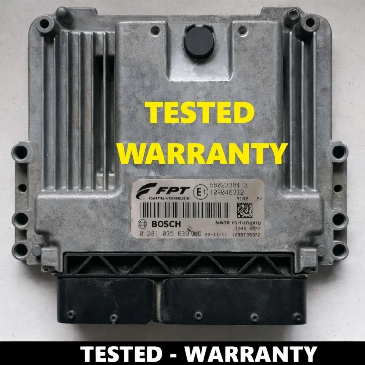 ECU Iveco Daily / Eurocargo – Bosch 0281035639, centralina motore testata con numero 5802338413
