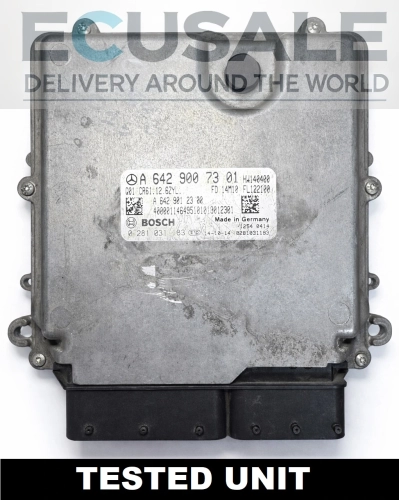 Centralita de motor A6429007301 A 642 900 73 01 Bosch 0281031183 Mercedes 3.0 CDI V6 CR6.1