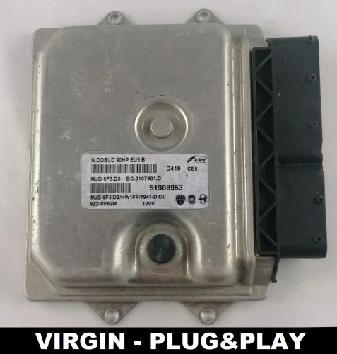 51908953 MJD 8F3.D3 centralina do motor Fiat Doblo 1.3 Multijet