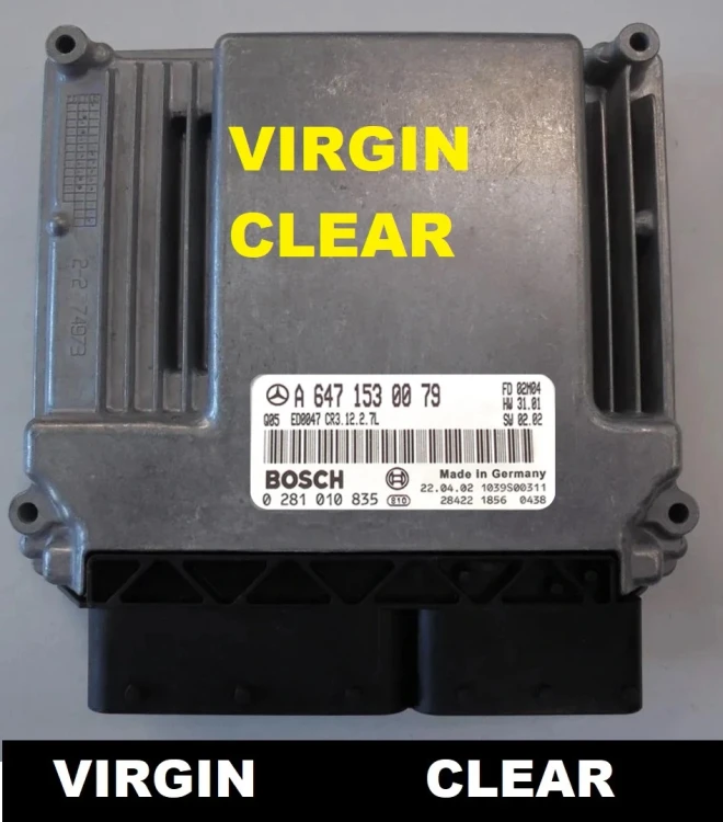 A6471530079 0281010835 Motorsteuergerät Mercedes-Benz 2.7 CDI OM647 Virgin E W211 270 CDI – weitere Ansicht