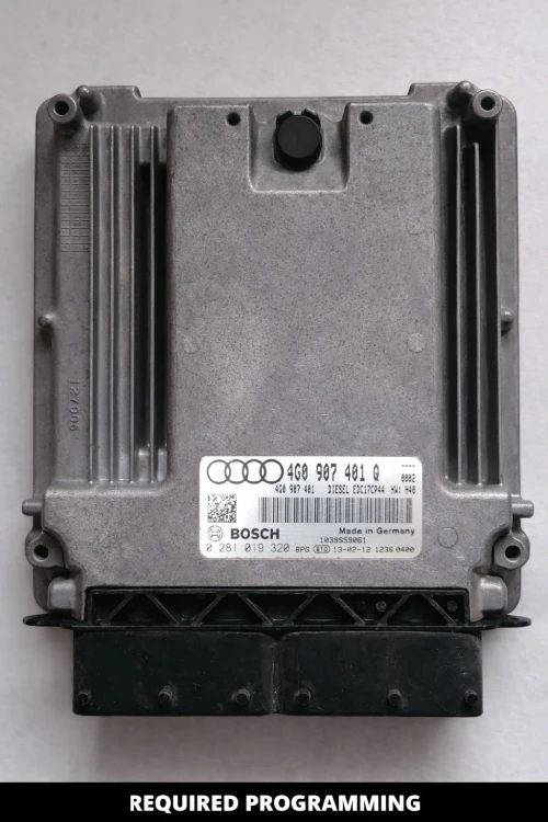 4G0907401Q 0281019320 calculateur moteur Audi A6 C7 3.0 TDI Bosch 4G0 907 401 Q
