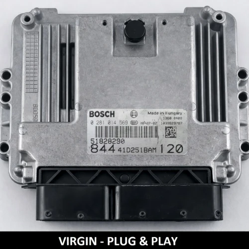 51828290 Bosch 0281014569 ECU Lancia Delta III 1.6 JTD 120KM 198A3000 Centralina motore Plug and Play