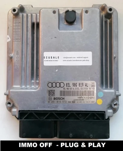 03L906019AL 0281016572 calculateur moteur Bosch Audi A5 / A4 S4 B8 2.0 diesel