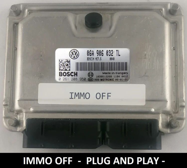0261208950 06A906032TL Motorsteuergerät Bosch VW Polo 6R 1.8 TSI