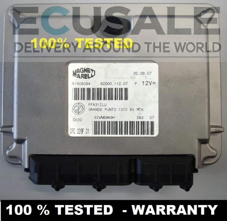 51808084 CFC328F.01 Calculateur TCU Transmission Selespeed Fiat Grande Punto 1.4