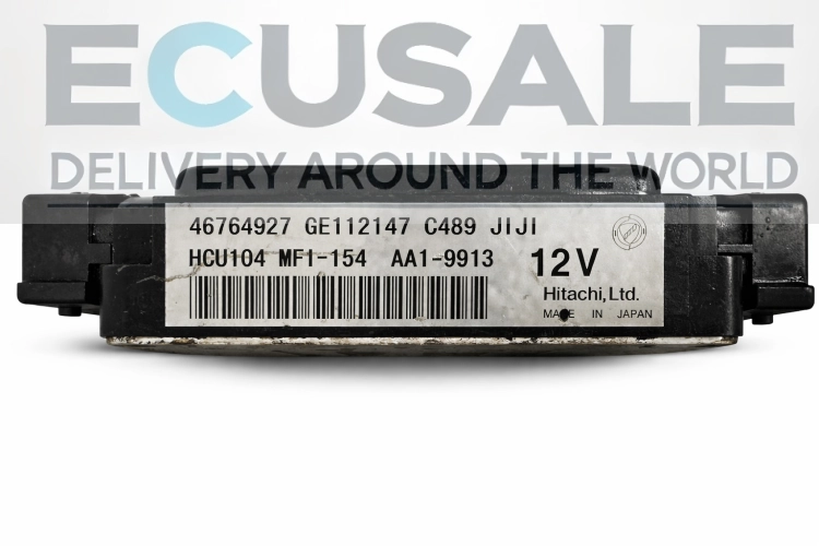 Centralita de motor 46764927 GE112147 Hitachi HCU104 MFI-154 12V Fiat Coupe 1.8 16V