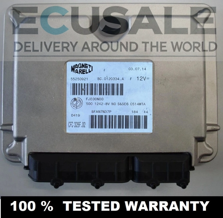 55250921 CFC328F.02 Calculateur TCU Transmission boîte Selespeed Fiat 500