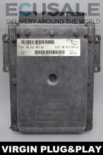 Centralita de motor 9663289080 VISTEON VIRGIN Ducato 2.2 Plug&amp;amp;amp;Play