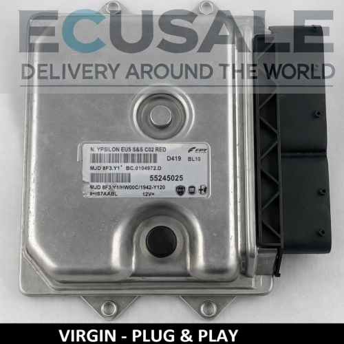 55245025 MJD8F3.Y1 Centralita de motor Lancia Ypsilon 1.3 Multijet VIRGIN Plug&amp;amp;amp;Play