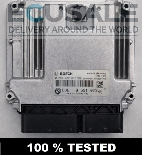 Calculateur moteur BMW 0281032671 8591073 DDE8591073 2.0D F30 F31 F32 F33 Origine Bosch DDE