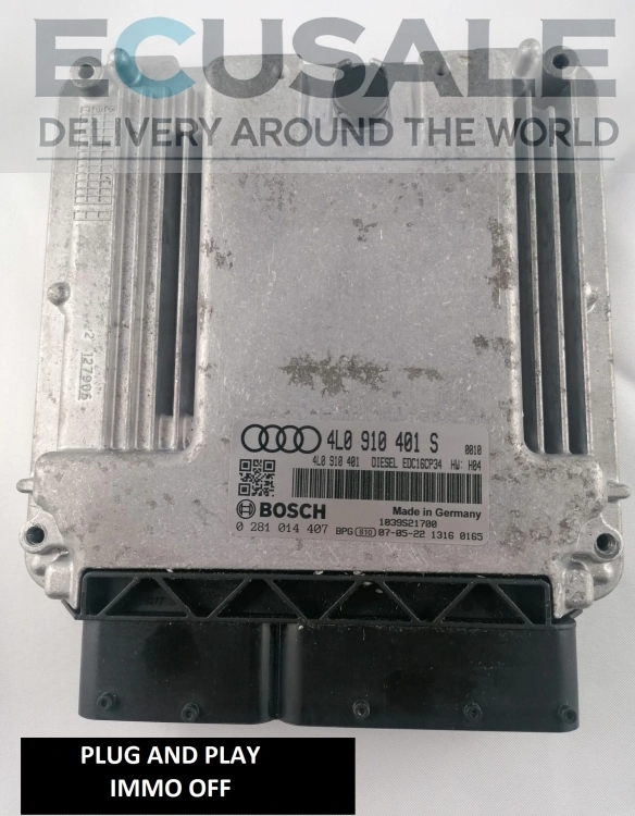 ecu AUDI Q7 3.0 TDI 0281014407 4L0910401S CENTRALITA
