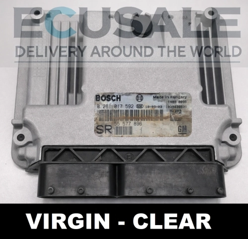 Centralina do motor 55577896 0281017592 SAAB 9-3 1.9 TTiD Bosch VIRGIN ECU