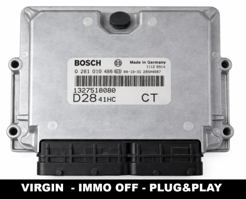 1327518080 0281010486 centralina motore Bosch Fiat Ducato 2.8 JTD