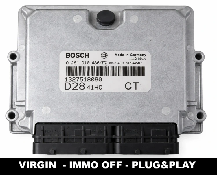 1327518080 0281010486 centralina motore Bosch Fiat Ducato 2.8 JTD