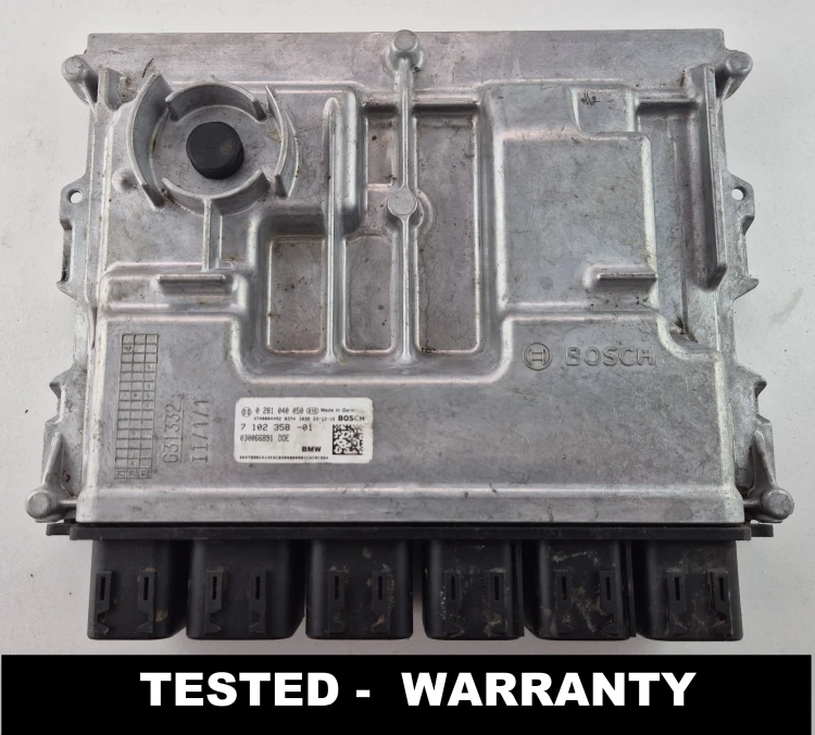 7102358 0281040050 centralina motore BMW 3.0 Diesel DDE7102358 X5 G05 / X6 G06