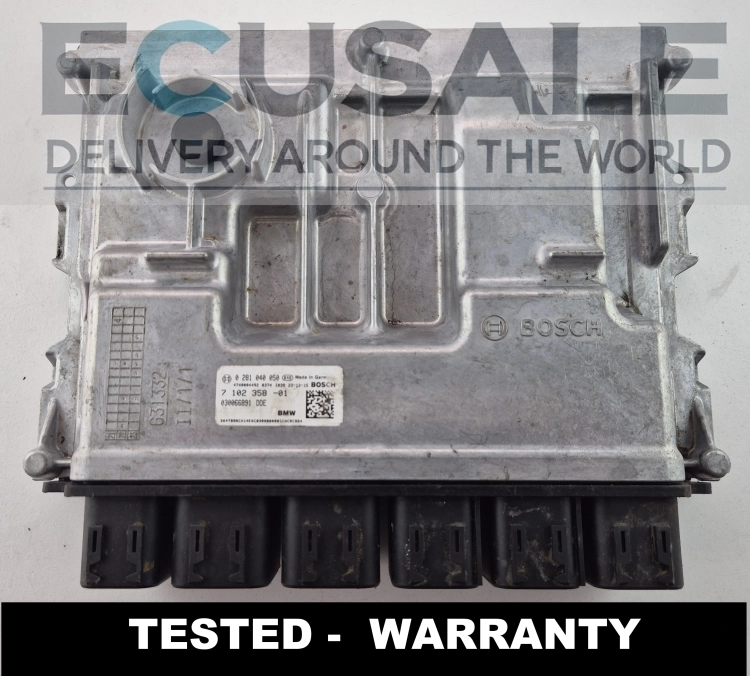 ECU 0281040050 7102358 BMW X5 G05 X6 G06 3.0 Diesel ECU Calculateur moteur